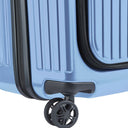 Delsey Paris Securitime - 4 - Rollen - Trolley L 77 cm erw. (lavendelblau) - Markenkoffer