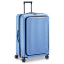 Delsey Paris Securitime - 4 - Rollen - Trolley L 77 cm erw. (lavendelblau) - Markenkoffer