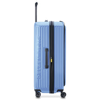 Delsey Paris Securitime - 4 - Rollen - Trolley L 77 cm erw. (lavendelblau) - Markenkoffer