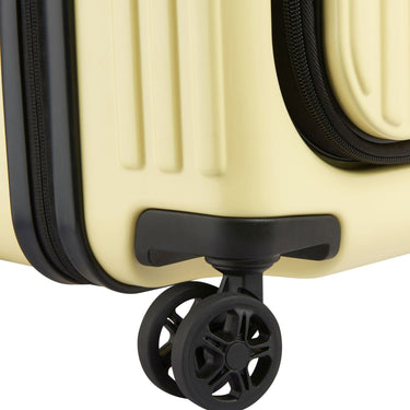 Delsey Paris Securitime - 4 - Rollen - Trolley M 66 cm erw. (blassgelb) - Markenkoffer