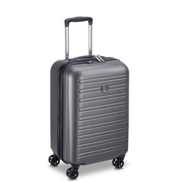 Delsey Paris Segur 2.0 - 4 - Rollen - Kabinentrolley S 55 cm (grau) - Markenkoffer