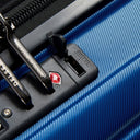 Delsey Paris Shadow 5.0 - 4 - Rollen - Kabinentrolley mit Vordertasche S 55 cm erw. USB (blau) - Markenkoffer