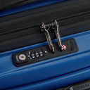 Delsey Paris Shadow 5.0 - 4 - Rollen - Kabinentrolley mit Vordertasche S 55 cm erw. USB (blau) - Markenkoffer