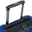 Delsey Paris Shadow 5.0 - 4 - Rollen - Kabinentrolley mit Vordertasche S 55 cm erw. USB (blau) - Markenkoffer