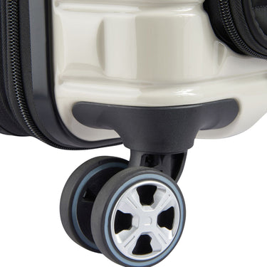 Delsey Paris Shadow 5.0 - 4 - Rollen - Kabinentrolley mit Vordertasche S 55 cm erw. USB (elfenbein) - Markenkoffer