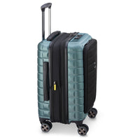 Delsey Paris Shadow 5.0 - 4-Rollen-Kabinentrolley mit Vordertasche S 55 cm erw. USB (grün) - Ansicht 2