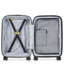 Delsey Paris Shadow 5.0 - 4 - Rollen - Kabinentrolley mit Vordertasche S 55 cm erw. USB (intensives rot) - Markenkoffer