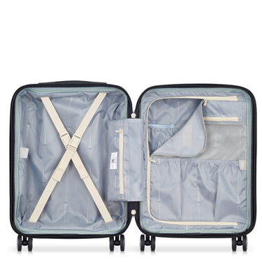 Delsey Paris Shadow 5.0 - 4 - Rollen - Kabinentrolley Slim Line USB 55 cm (elfenbein) - Markenkoffer