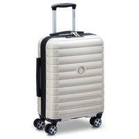 Delsey Paris Shadow 5.0 - 4 - Rollen - Kabinentrolley Slim Line USB 55 cm (elfenbein) - Markenkoffer