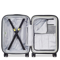 Delsey Paris Shadow 5.0 - 4-Rollen-Kabinentrolley Slim Line USB 55 cm (marineblau) - Ansicht 4