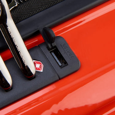 Delsey Paris Shadow 5.0 - 4 - Rollen - Kabinentrolley Slim Line USB 55 cm (rot) - Markenkoffer