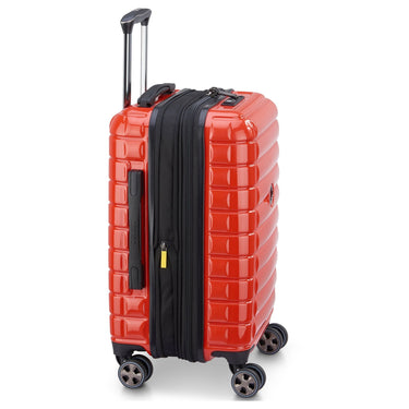 Delsey Paris Shadow 5.0 - 4 - Rollen - Kabinentrolley USB 55 cm (intensives rot) - Markenkoffer