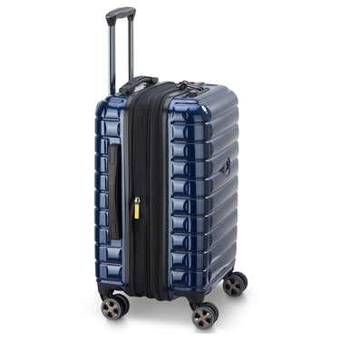 Delsey Paris Shadow 5.0 - 4 - Rollen - Kabinentrolley USB 55 cm (marineblau) - Markenkoffer