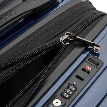 Delsey Paris Shadow 5.0 - 4 - Rollen - Kabinentrolley USB 55 cm (marineblau) - Markenkoffer