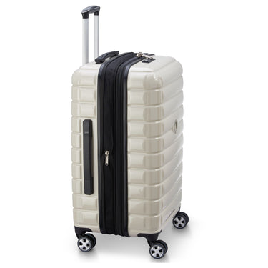 Delsey Paris Shadow 5.0 - 4 - Rollen - Trolley erw. 66 cm (elfenbein) - Markenkoffer