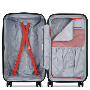 Delsey Paris Shadow 5.0 Trunk - 4 - Rollen - Trolley 73 cm (intensives rot) - Markenkoffer