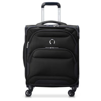 Delsey Paris Sky Max 2.0 Slim Line - 4-Rollen-Kabinentrolley 55 cm (schwarz)