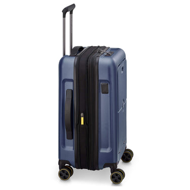 Delsey Paris Turenne 2.0 - 4 - Rollen - Kabinentrolley S 56 cm erw. (nachtblau) - Markenkoffer