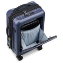 Delsey Paris Turenne 2.0 - 4 - Rollen - Kabinentrolley S 56 cm erw. (nachtblau) - Markenkoffer