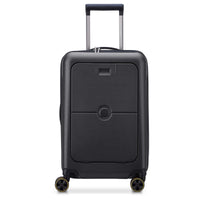 Delsey Paris Turenne 2.0 - 4 - Rollen - Kabinentrolley S 56 cm erw. (schwarz) - Markenkoffer