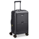 Delsey Paris Turenne 2.0 - 4 - Rollen - Kabinentrolley S 56 cm erw. (schwarz) - Markenkoffer