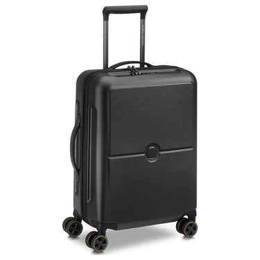Delsey Paris Turenne 2.0 - 4 - Rollen - Kabinentrolley Slim 55 cm (schwarz) - Markenkoffer