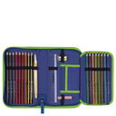 DerDieDas ErgoFlex Easy Exclusive LED - Schulranzen Set 5 tlg. 950g (Moon Mission) - Markenkoffer