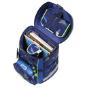 DerDieDas ErgoFlex Easy Exclusive LED - Schulranzen Set 5 tlg. 950g (Moon Mission) - Markenkoffer