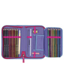 DerDieDas ErgoFlex Easy Exklusiv Superflash - Schulranzen Set 5 tlg. 950g (Magic Unicorn) - Markenkoffer