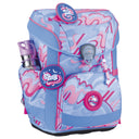 DerDieDas ErgoFlex Easy Exklusiv Superflash - Schulranzen Set 5 tlg. 950g (Magic Unicorn) - Markenkoffer