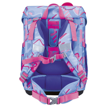 DerDieDas ErgoFlex Easy Exklusiv Superflash - Schulranzen Set 5 tlg. 950g (Magic Unicorn) - Markenkoffer