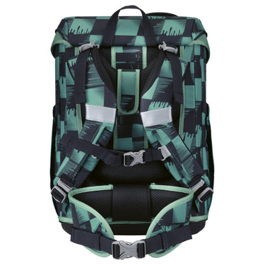 DerDieDas ErgoFlex Easy Exklusiv Superflash - Schulranzen Set 5 tlg. 950g (Super Truck) - Markenkoffer