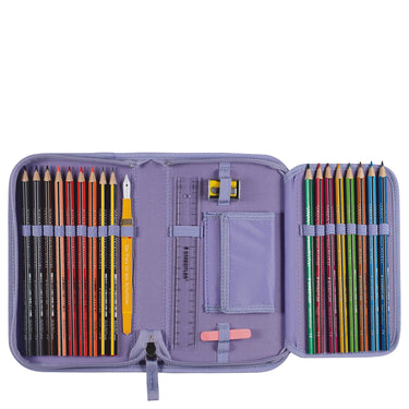 DerDieDas ErgoFlex Easy - Schulranzen Set 5tlg. 950 g (Hippie Hair) - Markenkoffer