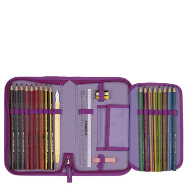 DerDieDas ErgoFlex Easy - Schulranzen Set 5tlg. 950 g (Purple Unicorn) - Markenkoffer