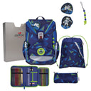 DerDieDas ErgoFlex Light Exklusiv LED - Schulranzen Set 5tlg. 800g (Moon Mission)