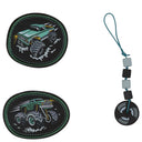 DerDieDas ErgoFlex Light Exklusiv Superflash - Schulranzen Set 5tlg. 800g (Super Truck) - Ansicht 12