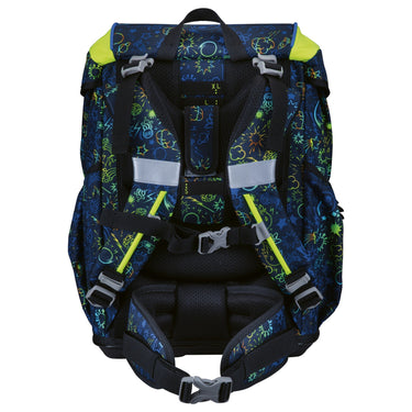DerDieDas ErgoFlex Light - Schulranzen Set 5tlg. 800g (Neon Crazy) - Ansicht 4
