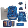DerDieDas ErgoFlex Light - Schulranzen Set 5tlg. 800g (Turbo Speed)