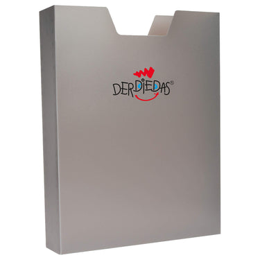 DerDieDas ErgoFlex Tiny Exklusiv LED - Schulranzen Set 5tlg. 900g (Rainbow Star) - Markenkoffer