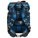 DerDieDas ErgoFlex Tiny Exklusiv Superflash - Schulranzen Set 5 tlg. 900g (Blue Robot) - Markenkoffer