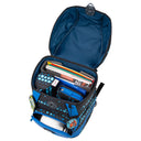 DerDieDas ErgoFlex Tiny Exklusiv Superflash - Schulranzen Set 5 tlg. 900g (Blue Robot) - Markenkoffer
