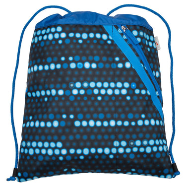 DerDieDas ErgoFlex Tiny Exklusiv Superflash - Schulranzen Set 5 tlg. 900g (Blue Robot) - Markenkoffer