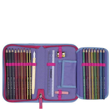 DerDieDas ErgoFlex Tiny Exklusiv Superflash - Schulranzen Set 5 tlg. 900g (Magic Unicorn) - Markenkoffer