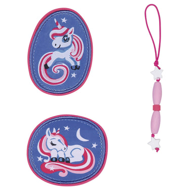 DerDieDas ErgoFlex Tiny Exklusiv Superflash - Schulranzen Set 5 tlg. 900g (Magic Unicorn) - Markenkoffer