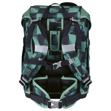 DerDieDas ErgoFlex Tiny Exklusiv Superflash - Schulranzen Set 5 tlg. 900g (Super Trunk) - Markenkoffer