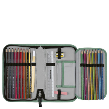 DerDieDas ErgoFlex Tiny Exklusiv Superflash - Schulranzen Set 5 tlg. 900g (Super Trunk) - Markenkoffer