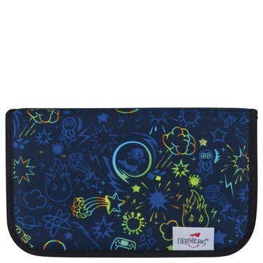 DerDieDas ErgoFlex Tiny - Schulranzen Set 5tlg. 900g (Neon Crazy) - Markenkoffer