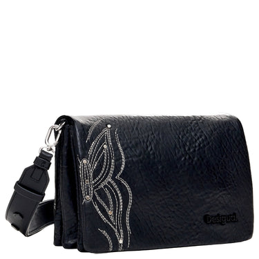 Desigual Goodall Dortmund Flap 2.0 - Umhängetasche 24.5 cm (schwarz) - Markenkoffer