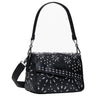 Desigual Metal Dandelion Phuket - Schultertasche Mini (black) - Markenkoffer