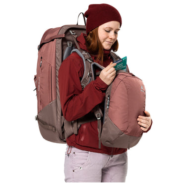 Deuter Access Pro 60 SL - Women's Reiserucksack 66 cm (caspia - raisin) - Markenkoffer